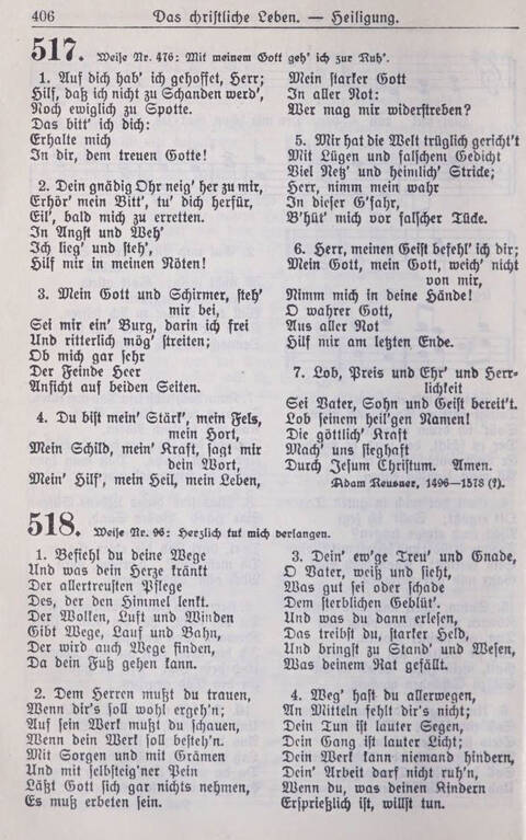 Gesangbuch der Bischöflichen Methodistenkirche: für die Gemeinden deutscher Zunge in Europa page 406