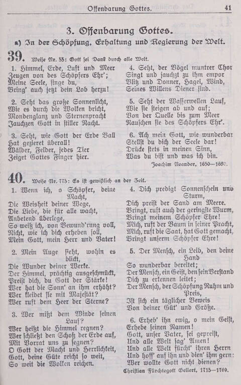 Gesangbuch der Bischöflichen Methodistenkirche: für die Gemeinden deutscher Zunge in Europa page 41