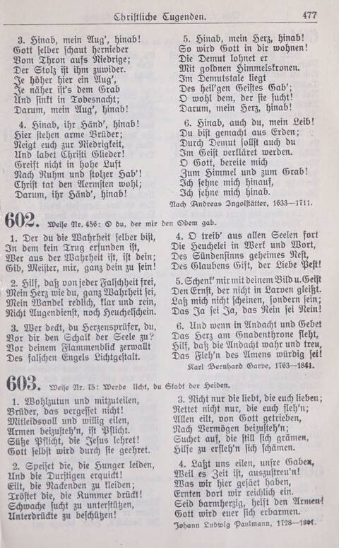 Gesangbuch der Bischöflichen Methodistenkirche: für die Gemeinden deutscher Zunge in Europa page 477