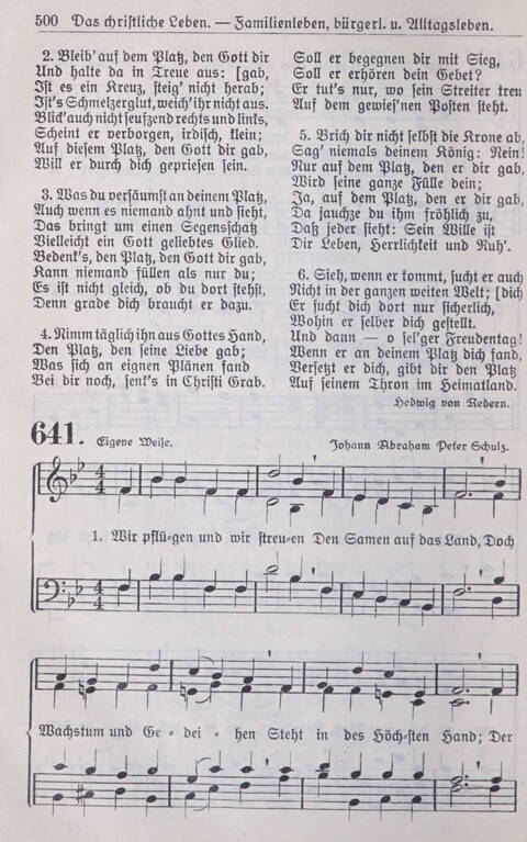 Gesangbuch der Bischöflichen Methodistenkirche: für die Gemeinden deutscher Zunge in Europa page 500