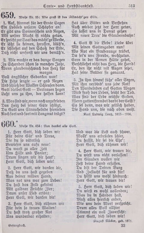 Gesangbuch der Bischöflichen Methodistenkirche: für die Gemeinden deutscher Zunge in Europa page 513