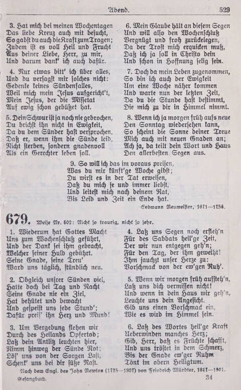 Gesangbuch der Bischöflichen Methodistenkirche: für die Gemeinden deutscher Zunge in Europa page 529