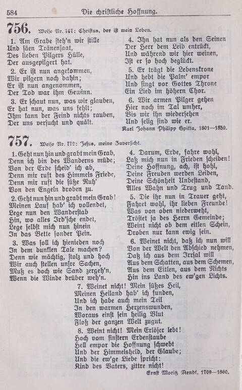 Gesangbuch der Bischöflichen Methodistenkirche: für die Gemeinden deutscher Zunge in Europa page 584