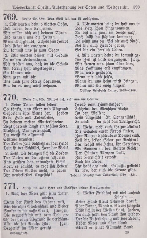 Gesangbuch der Bischöflichen Methodistenkirche: für die Gemeinden deutscher Zunge in Europa page 593