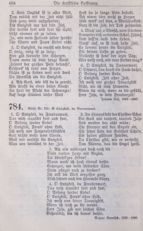 Gesangbuch der Bischöflichen Methodistenkirche: für die Gemeinden deutscher Zunge in Europa page 604