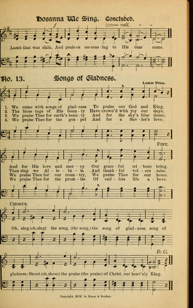 Gospel Carols page 13