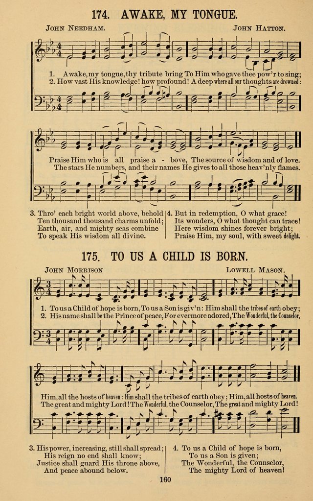 The Gospel Call: choice songs for revivals, Sunday-schools and the church page 160