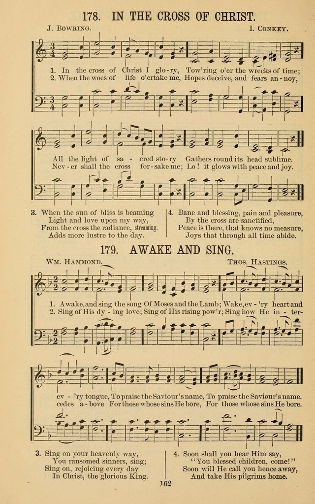 The Gospel Call: choice songs for revivals, Sunday-schools and the church page 162