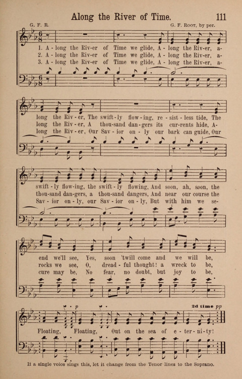 The Glorious Cause: a Collection of Songs, Hymns and Choruses for Earnest Temperance Workers page 111