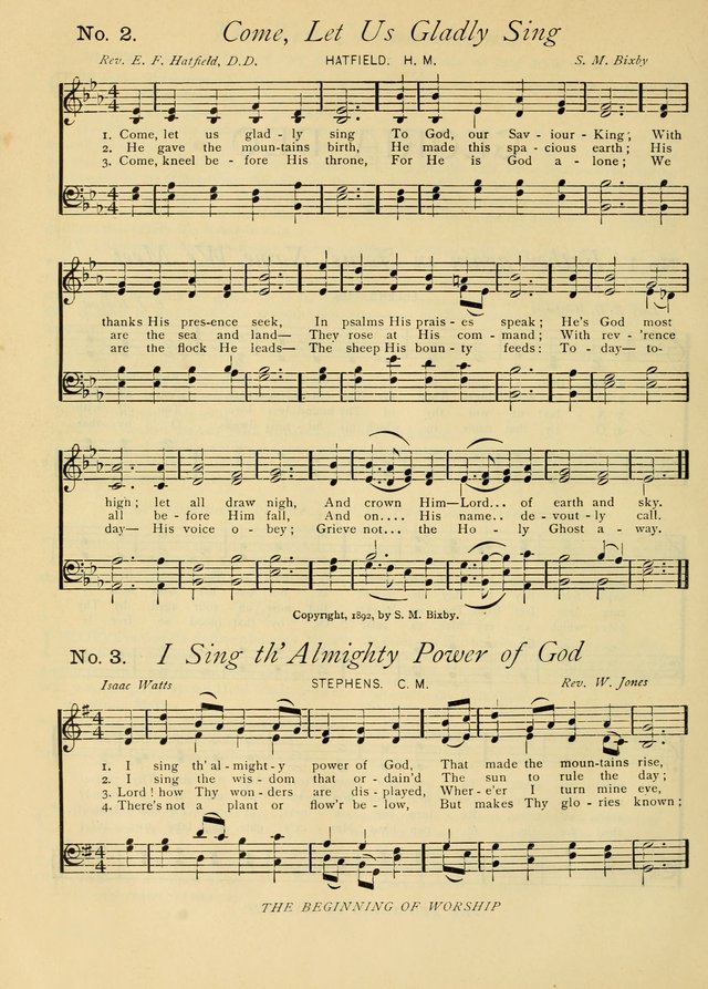 Gloria Deo: a Collection of Hymns and Tunes for Public Worship in all Departments of the Church page 2