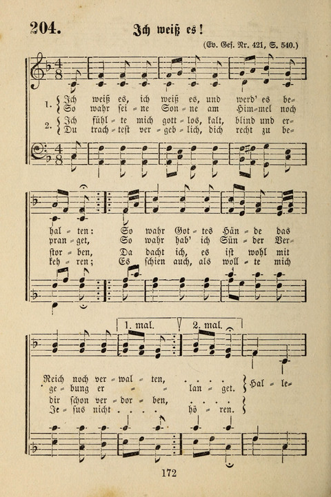 Gebet- und Danklieder: für Erweckungs- und Gebetsversammlungen page 172