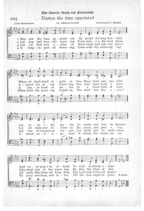 Gloria in Excelsis: a collection of responsive scripture readings, standard hymns and tunes, and spiritual songs for worship in the church and home (Abridged ed.) page 116