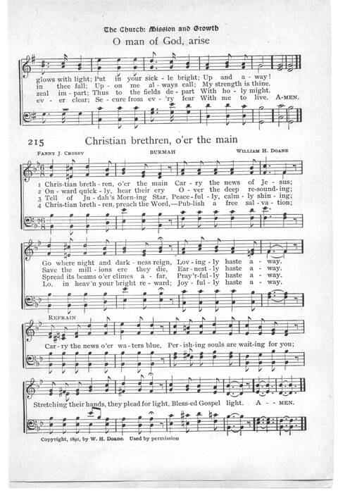 Gloria in Excelsis: a collection of responsive scripture readings, standard hymns and tunes, and spiritual songs for worship in the church and home (Abridged ed.) page 122