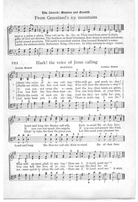 Gloria in Excelsis: a collection of responsive scripture readings, standard hymns and tunes, and spiritual songs for worship in the church and home (Abridged ed.) page 126