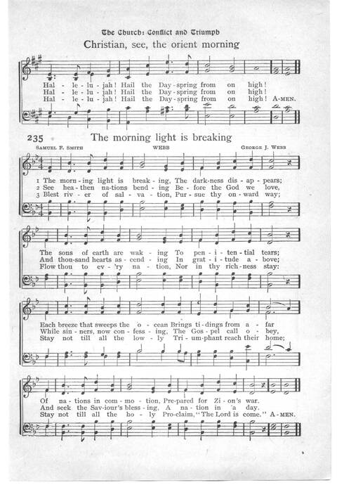 Gloria in Excelsis: a collection of responsive scripture readings, standard hymns and tunes, and spiritual songs for worship in the church and home (Abridged ed.) page 136