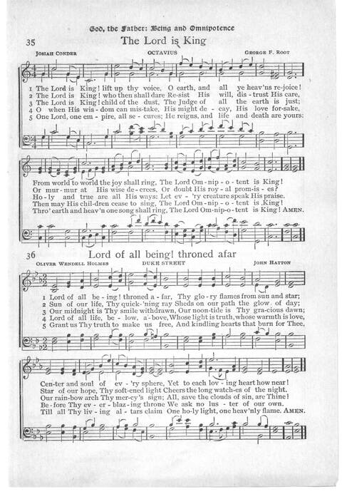 Gloria in Excelsis: a collection of responsive scripture readings, standard hymns and tunes, and spiritual songs for worship in the church and home (Abridged ed.) page 19