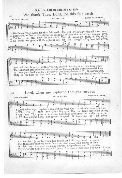 Gloria in Excelsis: a collection of responsive scripture readings, standard hymns and tunes, and spiritual songs for worship in the church and home (Abridged ed.) page 21