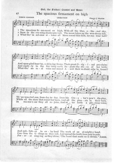 Gloria in Excelsis: a collection of responsive scripture readings, standard hymns and tunes, and spiritual songs for worship in the church and home (Abridged ed.) page 22