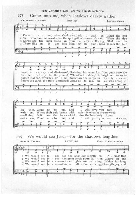 Gloria in Excelsis: a collection of responsive scripture readings, standard hymns and tunes, and spiritual songs for worship in the church and home (Abridged ed.) page 221