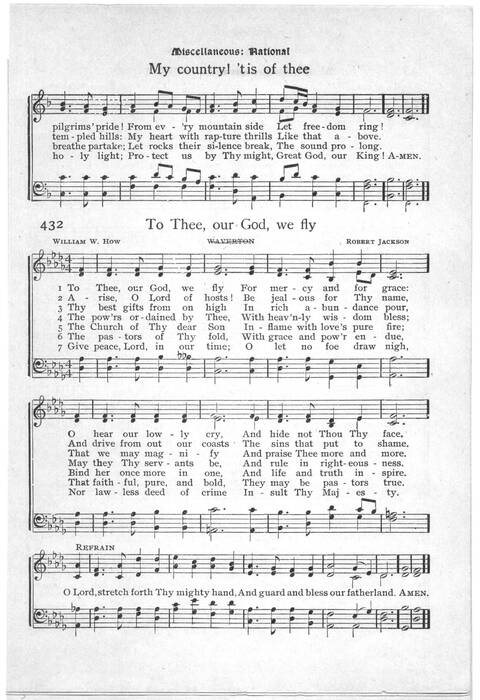 Gloria in Excelsis: a collection of responsive scripture readings, standard hymns and tunes, and spiritual songs for worship in the church and home (Abridged ed.) page 258