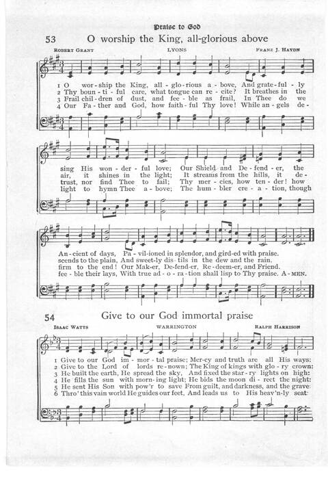 Gloria in Excelsis: a collection of responsive scripture readings, standard hymns and tunes, and spiritual songs for worship in the church and home (Abridged ed.) page 30