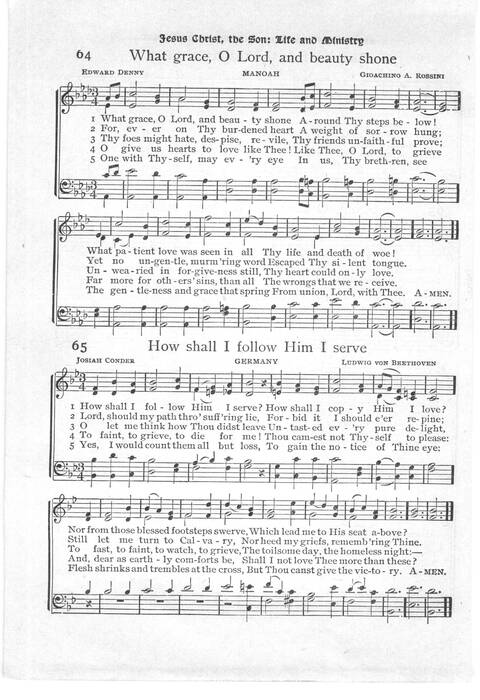 Gloria in Excelsis: a collection of responsive scripture readings, standard hymns and tunes, and spiritual songs for worship in the church and home (Abridged ed.) page 38