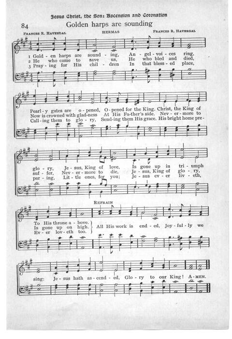 Gloria in Excelsis: a collection of responsive scripture readings, standard hymns and tunes, and spiritual songs for worship in the church and home (Abridged ed.) page 45