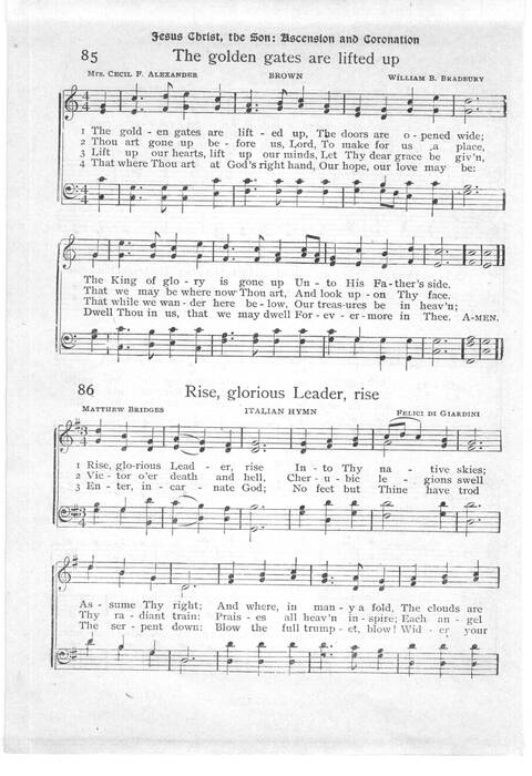 Gloria in Excelsis: a collection of responsive scripture readings, standard hymns and tunes, and spiritual songs for worship in the church and home (Abridged ed.) page 46