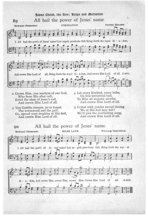 Gloria in Excelsis: a collection of responsive scripture readings, standard hymns and tunes, and spiritual songs for worship in the church and home (Abridged ed.) page 49