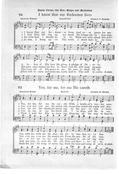 Gloria in Excelsis: a collection of responsive scripture readings, standard hymns and tunes, and spiritual songs for worship in the church and home (Abridged ed.) page 52