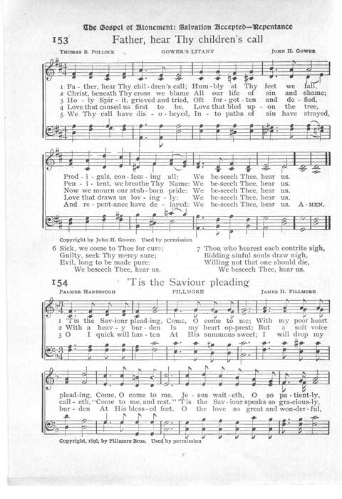 Gloria in Excelsis: a collection of responsive scripture readings, standard hymns and tunes, and spiritual songs for worship in the church and home (Abridged ed.) page 84