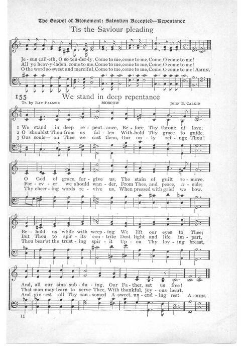 Gloria in Excelsis: a collection of responsive scripture readings, standard hymns and tunes, and spiritual songs for worship in the church and home (Abridged ed.) page 85