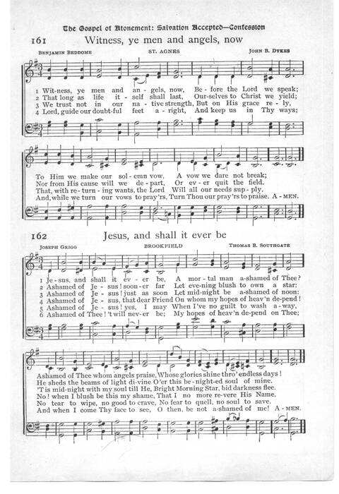 Gloria in Excelsis: a collection of responsive scripture readings, standard hymns and tunes, and spiritual songs for worship in the church and home (Abridged ed.) page 89