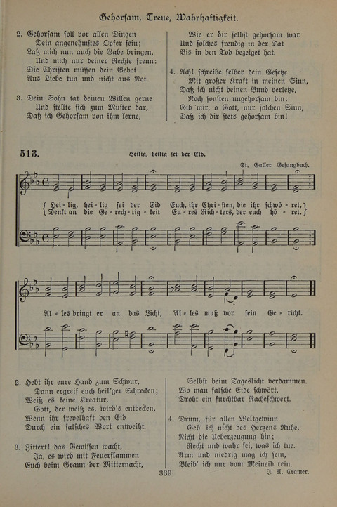 Gesangbuch der Evangelischen Gemeinschaft: für öffentlichen und häuslichen Gottesdient page 339