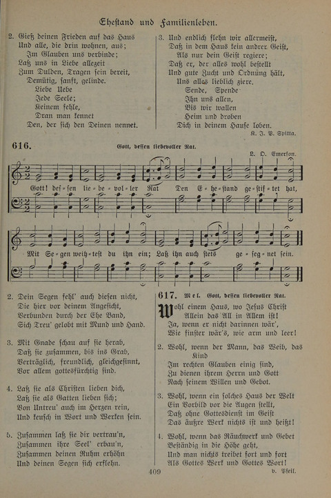 Gesangbuch der Evangelischen Gemeinschaft: für öffentlichen und häuslichen Gottesdient page 409