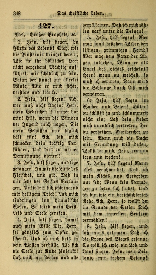 Gesangbuch der Evangelischen Kirche: herausgegeben von der Deutschen Evangelischen Synode von Nord-Amerika page 348