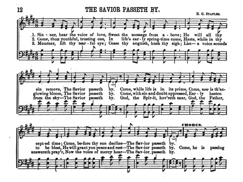 Gospel Echoes: A Choice Collection of Songs for Use in the Sunday-School, Prayer and Praise Meetings, and the Home Circle page 10