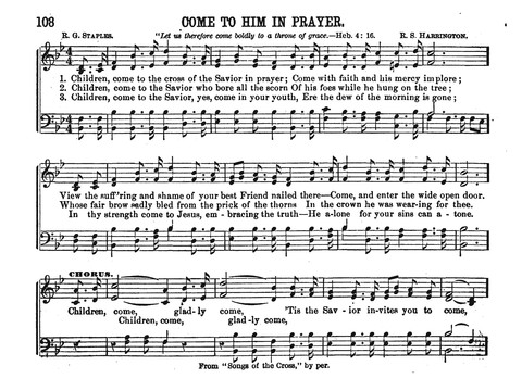 Gospel Echoes: A Choice Collection of Songs for Use in the Sunday-School, Prayer and Praise Meetings, and the Home Circle page 106