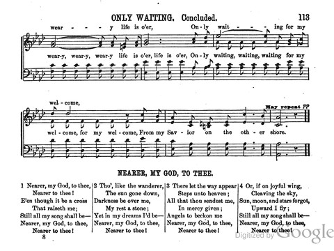 Gospel Echoes: A Choice Collection of Songs for Use in the Sunday-School, Prayer and Praise Meetings, and the Home Circle page 111