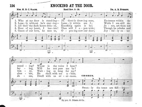 Gospel Echoes: A Choice Collection of Songs for Use in the Sunday-School, Prayer and Praise Meetings, and the Home Circle page 122