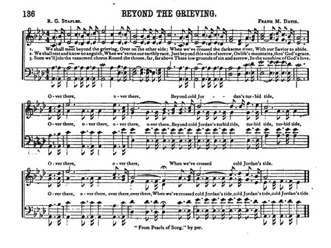 Gospel Echoes: A Choice Collection of Songs for Use in the Sunday-School, Prayer and Praise Meetings, and the Home Circle page 134