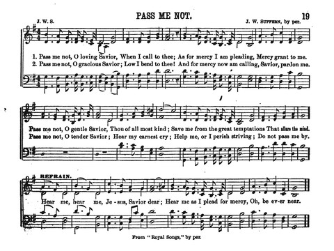 Gospel Echoes: A Choice Collection of Songs for Use in the Sunday-School, Prayer and Praise Meetings, and the Home Circle page 17