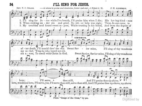 Gospel Echoes: A Choice Collection of Songs for Use in the Sunday-School, Prayer and Praise Meetings, and the Home Circle page 32