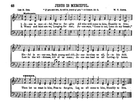 Gospel Echoes: A Choice Collection of Songs for Use in the Sunday-School, Prayer and Praise Meetings, and the Home Circle page 46