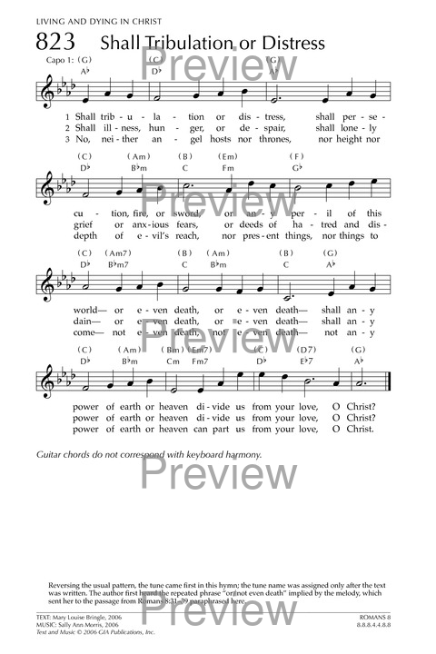 Glory to God: the Presbyterian Hymnal page 1012