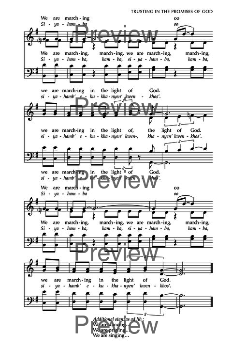 Glory to God: the Presbyterian Hymnal page 1052