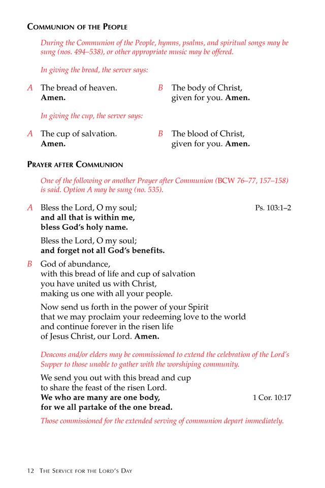 Glory to God: the Presbyterian Hymnal page 12