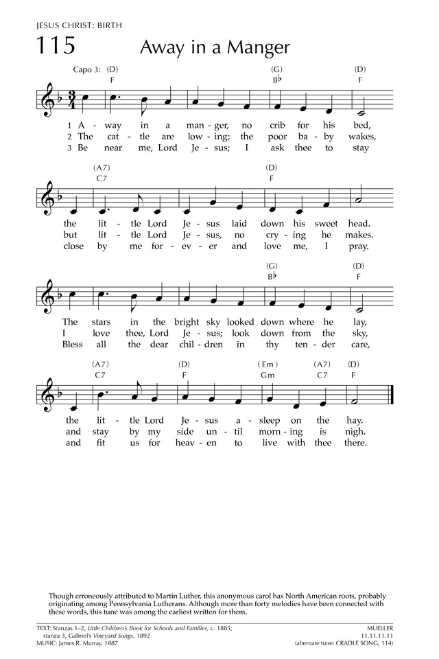 Glory to God: the Presbyterian Hymnal page 186