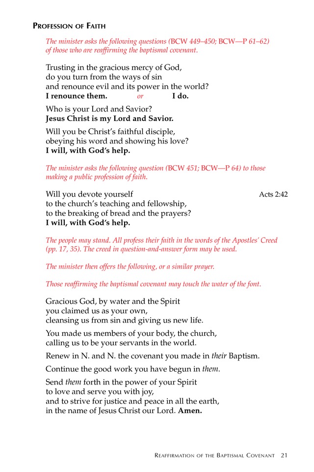 Glory to God: the Presbyterian Hymnal page 21