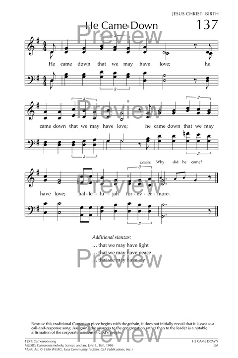 Glory to God: the Presbyterian Hymnal page 211